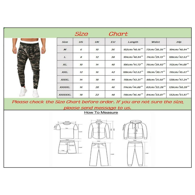 Mens Sweatpants Men's Fashion Casual Solid Color Sweater Pants Casual Pants Trousers Walmart.com