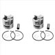 thumbnail image 1 of 2X Adecuado para 576 576Xp PistóN y Anillo 51mm 575 25 73-02 Piezas de Carburador, 1 of 5