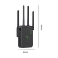 thumbnail image 4 of Repetidor U10 Amplificador Señal Inalámbrico AC1200M Gigabit Alta Potencia 2.4G/5G Hugtrwg Negro UE, 4 of 9