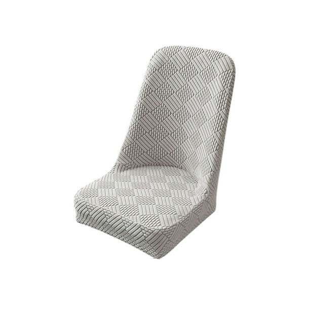 Mesa de Comedor Redonda Cubierta de la Silla de la Mesa de Comedor Elástica Semi Envuelta, Cubierta de la Silla Del Hogar Semicircular, Respaldo de Cojín, una Silla Universal
