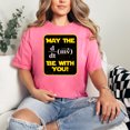 thumbnail image 2 of May The Derivative Formula of Force Be With You, Math Lover, Physics Teacher or Genius, Crunchberry Comfort Colors T-Shirt, Large, 2 of 3