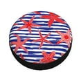 thumbnail image 2 of Kdxio Spare Tire Cover for RV Trailer, Waterproof Wheel Cover,Camper Spare Tire Cover Fit for Rv SUV Truck Travel Trailer -Sea Stars, 2 of 8