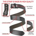 thumbnail image 6 of Falari Replacement Genuine Leather Belt Strap Without Buckle Snap on Strap 1.5" Wide 8005, 6 of 6