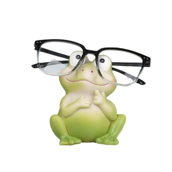 Osdhezcn Unique Frogs Shape Glasses Stand Playful Frogs Shape Glasses Holder Unique Storage Stand for Any Room Setting