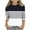 Black A, variant on Toddler Kid Girl T-Shirts 3/4 Sleeve Tops Plaid Stripes Colorblock Crewneck 3-14 Years Girls Fall Spring Clothes (13 Years, Wine A)