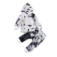 thumbnail image 2 of LSLJS Mode Sweat-Shirt à Manches Longues Tie-Dye Hooded pour Enfants, Baby Tops, 2 of 8