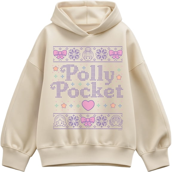 Polly Pocket - Christmas Sweater - Women's Oversized Fleece Hoodie Sweatshirt