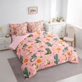 thumbnail image 2 of Erosebridal Western Cowgirl Boot Twin Bedding Sets 7-Piece, Cactus Plant Bedding Comforter Set, 2 of 7