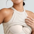 thumbnail image 4 of StSilkitty Corset for Women Sleeveless Crew Neck Tank Tops Built in Bra Lightweight Fashion Going out Shapewear, 4 of 7