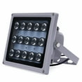 30W 12V IR Infrared Illuminator Lamp Night Vision Security Floodlight ...