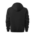 thumbnail image 4 of Unisex Zip Up Multi Pocket Sports Hoodie, Athletic Pullover Sweatshirt with ALPHA KILLA Print, for Running, Gym, Christmas Gift, Streetwear and Outdoor Training,Black,L, 4 of 4