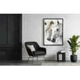 thumbnail image 2 of Horse Oil Painting White Horse Canvas Art Framed Horse Picture Wall Art For Livingroom Bedroom Office, 2 of 7
