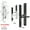 22 240(28 85), variant on Slim Smart Fingerprint Door Lock With Handles Keyless Entry Door Lock Bluetooth Keypad Card Keyless For 35-120mm Door ,Enhanced Security