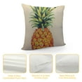 thumbnail image 4 of COMIO  Pineapple Watercolor Throw Pillow Case Beautiful Colorful Art Sketch of Exotic Tropical Summer Fruit Pillow Cushion Covers Home Sofa Decorative, 4 of 5