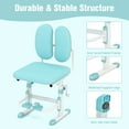 thumbnail image 5 of Kadyn Study Chairs, Classroom Chairs,Kids Chairs,Ergonomic Height-adjustable Kids Study Chair with Double Back Support-Blue, 5 of 8