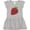 AC-Heather Grey, variant on Inktastic So Berry Cute Girls Toddler Dress