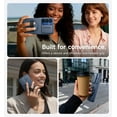 thumbnail image 3 of Suritch Phone Case for Samsung Galaxy S25 FE with 360° Rotatable Hand Strap Grip, Invisible Kickstand and Slide Camera Cover, Rugged Shockproof Protective Cover, Blue, 3 of 7