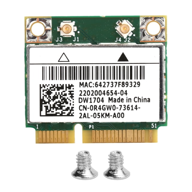 Adaptador de red, tarjeta de red inalámbrica Mini tarjeta de red Tarjeta de red para Dell elaborada con cuidado