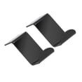 thumbnail image 3 of Soporte de escritorio para auriculares y controlador de juegos, negro, paquete de 2, organizador universal para auriculares, 3 of 8