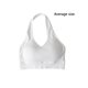 thumbnail image 5 of Minnieouse Fitness Backless Strap Bra Mujer Deportes Cuello Sujetador colgante Chica Ejercicio Ropa interior transpirable Ropa interior Blanco Minnieouse  AP000473-01, 5 of 6