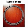 thumbnail image 1 of City Train Tracks Train Rail Straight Curved Tracks Sets Building Blocks Bricks Cross Flexible Track Parts Kids Construction Toy, 1 of 5