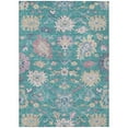 thumbnail image 2 of Addison Rugs Chantille Indoor/Outdoor Transitional Global Teal Washable Rectangle Rug, 2'6" x 3'10", 2 of 6