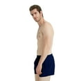 thumbnail image 4 of MYJAJAYI Mens Swim Trunks 3" Swim Shorts Quick Dry Beach Shorts with Mesh Lining Dark Blue L, 4 of 5