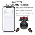 thumbnail image 6 of JELLOO Bluetooth Wireless Earbuds, IPX5 Waterproof Stereo Headphones with Mic and Touch Control, in Ear Noise Reduction Sports Bluetooth Kids Headphones with Wireless Cartoon Charging Case for Kids, 6 of 7