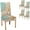 Beach-2, variant on muroi Dining Chair Cover Ethnic Boho Southwest Orange Blue Washable Chair Covers Set of 4 Spandex Kitchen Parsons Removable Seat Protector for Home Kitchen Party
