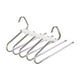 thumbnail image 2 of Perchero de acero inoxidable para pantalones | Percha plegable multicapa con pinzas antideslizantes | Organizador de armario para pantalones y vaqueros que ahorra espacio | Almacenamiento resistente, 2 of 6