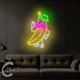 thumbnail image 4 of C-Craft Banana Sunglasses Neon Sign Led Light Up 23 inch for Fruits Shop Wall Art Decor, 4 of 5