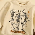 thumbnail image 6 of Douhoow 0-3 Years Baby Boy Halloween Outfits Long Sleeve Skeleton Sweatshirts Pants 2Pcs Fall Clothes, 6 of 8