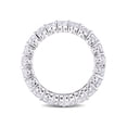thumbnail image 4 of 4 Carat T.G.W. Dew Created Moissanite 14kt White Gold Oval Anniversary Band, 4 of 6