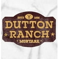 thumbnail image 2 of Yellowstone Dutton Ranch Montana Sign Toddler Boy Girl T Shirt Infant Toddler Brisco Brands 6M, 2 of 6