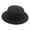 Black-1, variant on Women'S Round Straw Sun Hat Breathable Short Brim Church Hats Uv Protection Vacation Hats Navy