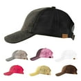 thumbnail image 1 of jiaroswwei Fashion Women Anti Sun Glitter Mesh Adjustable Ponytail Hat Cotton Baseball Cap, 1 of 8