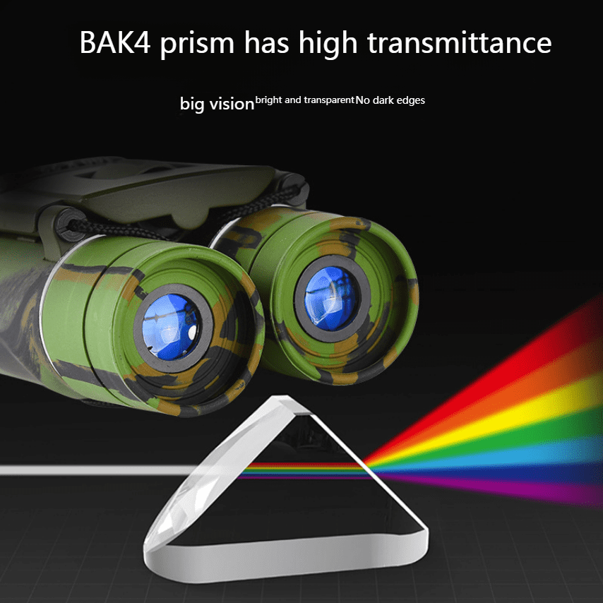 900x25 Zoom BAK4 HD Telescope Professional Powerful Binoculars Long Range Portable Monocular Optics For Camping Outdoor