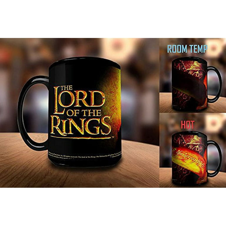 Morphing Mugs Lord of the Rings The One Ring Clue Heat-Sensitive Coffee Mug  