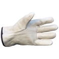 thumbnail image 2 of SAS Safety 6526 Driver Gloves, Medium, Pigskin Leather, White, 2 of 2