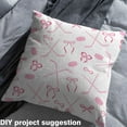 thumbnail image 2 of Castle Fairy Sport Ice Hockey Fabric by the Yard 3 Yards for Teens,Pink Bow Sewing Fabric,Ball Gamer Fabric for Sewing,Super Cozy Room Decor, 2 of 6