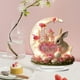 thumbnail image 4 of Decoraciones para San Valentín, adornos para San Valentín, regalos para San Valentín, rosas planas de acrílico 2D para San Valentín, decoraciones de mesa impermeables, péndulo acrílico, 4 of 6