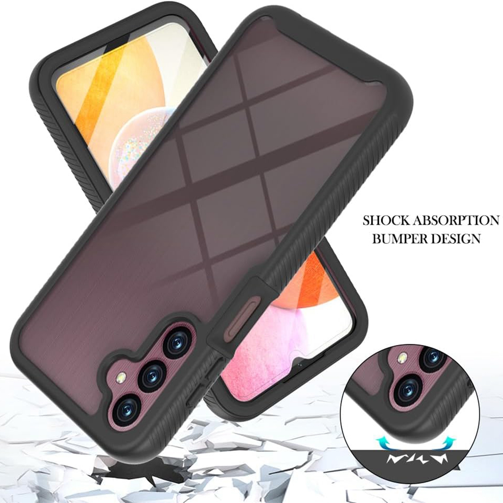 Dteck Samsung Galaxy A15 5G Case With Screen Protector photo 5