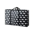 thumbnail image 1 of SSZMDLB Sac de Rangement à Moins de 5 $, Sac de Rangement Réutilisable, Grand Sac de Déménagement avec Fermetures Éclair, Rangement Robuste Lavable pour Literie, Couverture, Garde-Robe, Organisateur sous le Lit, 1 of 2