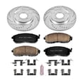 thumbnail image 3 of PowerStop Front Z23 Evolution Sport Carbon-Fiber Ceramic Brake Pad and Drilled & Slotted Rotor Kit Fits: NISSAN Select Models K6094, 3 of 10