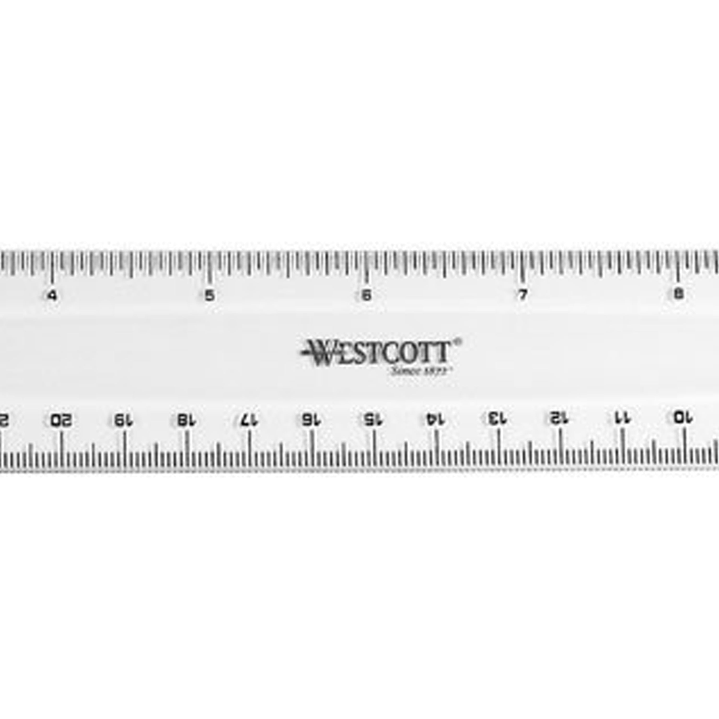 Wescott 12 Englis/Metric Ruler