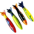 thumbnail image 5 of Juego de juguetes para piscina de buceo submarino, anillos de buceo, palos, natación, 5 of 5
