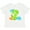 AA-White, variant on Inktastic Dinosaur Party-second Birthday Boys or Girls Toddler T-Shirt
