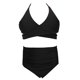 thumbnail image 4 of Traje de baño de 2 piezas para mujer, trajes de baño para mujer, conjunto de bikini de dos piezas de color liso para niñas y niñas., 4 of 9