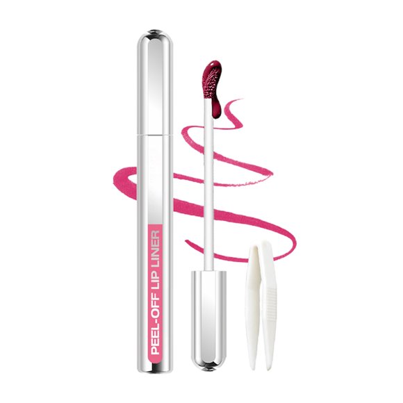 Five Color Peel Off Lip Liner Peel Off Non Fading Dyed Lip Gloss(3.5ml)