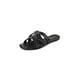 thumbnail image 1 of Sandalia Plana Color Negro Mundo Terra 030645, 1 of 3